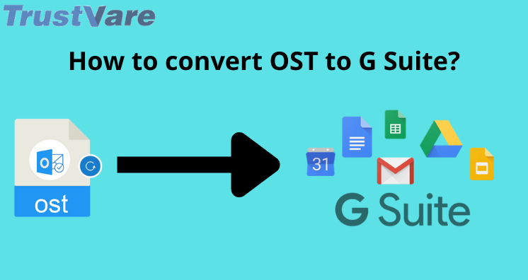 convert OST to G Suite