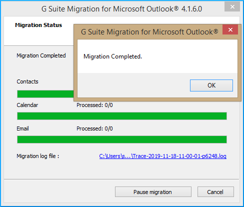 migration start