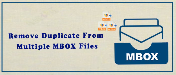 MBOX Duplicate Remover